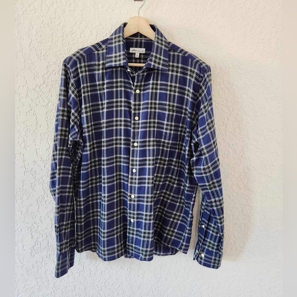 Peter Millar Blue Button Down Men’s Shirt Size Large - Picture 1 of 7